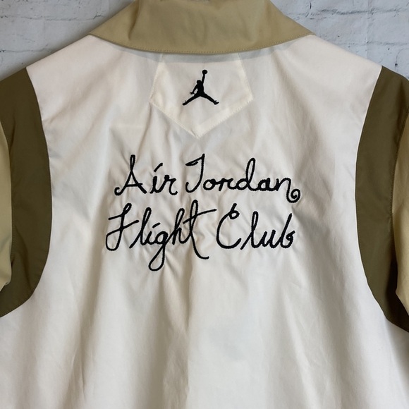 Jordan Bowling Shirt Colorblock Camp Boxy Button Down Women’s XS Brown Kelp/Sail - Picture 7 of 16